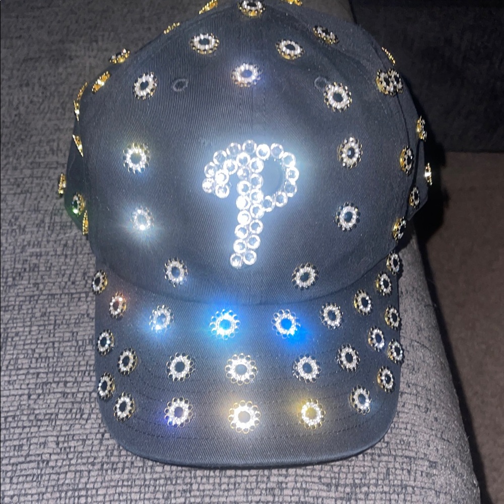Blinged Out Phillies Cap Designed By Me 😎
